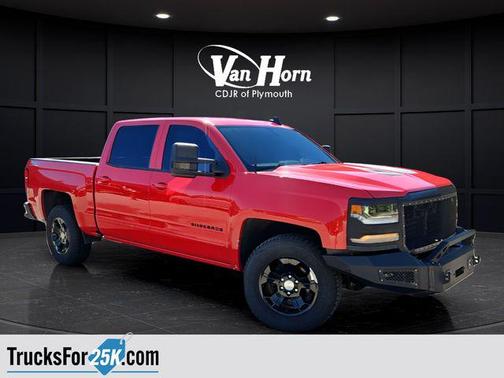 Red Hot 2017 Chevrolet Silverado 1500 2LT