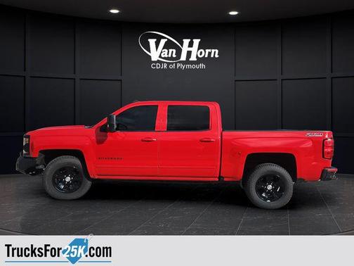 Red Hot 2017 Chevrolet Silverado 1500 2LT