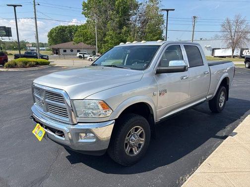 Bright Silver Metallic Clearcoat 2011 Dodge Ram 3500 Laramie