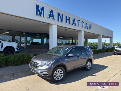 Gray 2016 Honda CR-V EX
