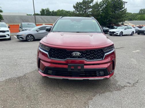 Passion Red Tintcoat 2021 Kia Sorento SX