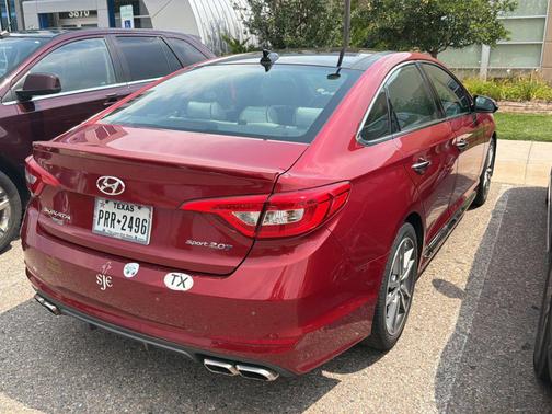Venetian Red 2015 Hyundai SONATA Sport 2.0T
