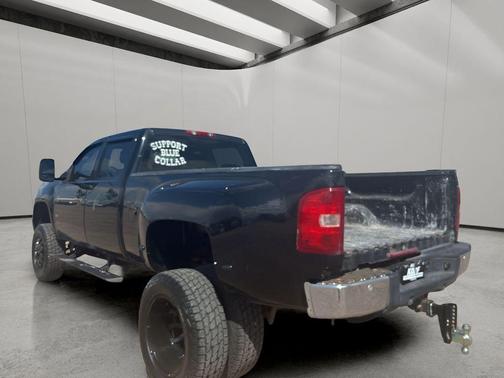 Onyx Black 2008 GMC Sierra 3500 SLT Crew Cab