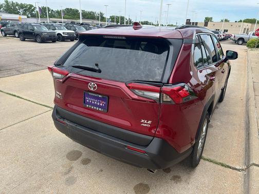Ruby Flare Pearl 2025 Toyota RAV4 XLE Premium