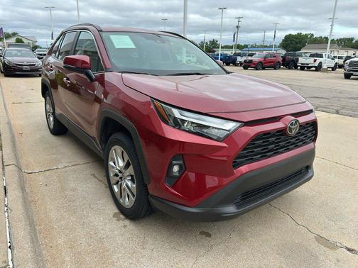 Ruby Flare Pearl 2025 Toyota RAV4 XLE Premium