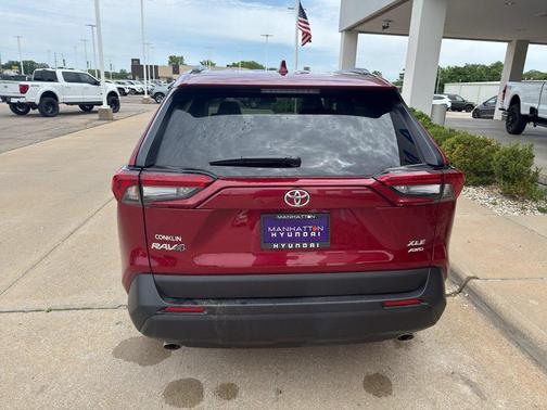 Ruby Flare Pearl 2025 Toyota RAV4 XLE Premium