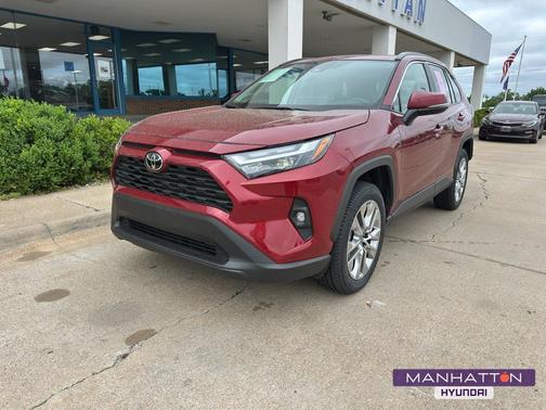 Ruby Flare Pearl 2025 Toyota RAV4 XLE Premium