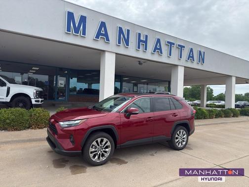 Ruby Flare Pearl 2025 Toyota RAV4 XLE Premium