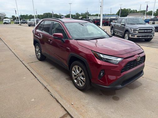 Ruby Flare Pearl 2025 Toyota RAV4 XLE Premium