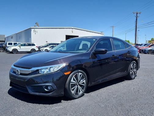 Red 2018 Honda Civic EX-T