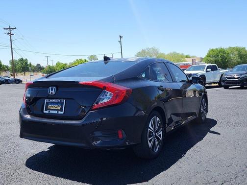 Red 2018 Honda Civic EX-T