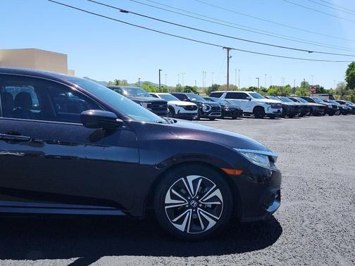 Red 2018 Honda Civic EX-T