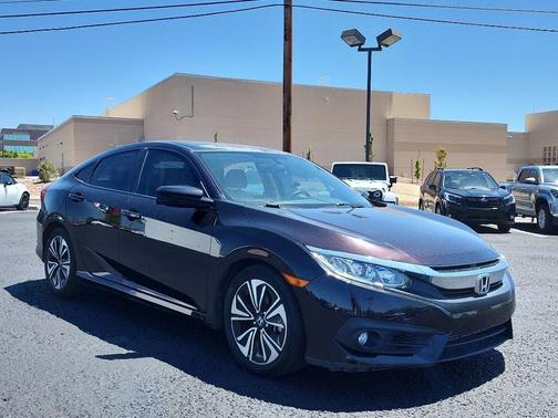 Red 2018 Honda Civic EX-T
