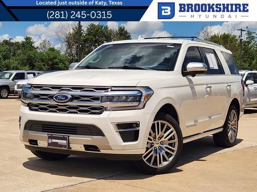 STAR WHITE MET TRI-COAT 2022 Ford Expedition Platinum