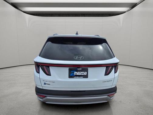 Creamy White Pearl 2025 Hyundai TUCSON Hybrid SEL Convenience