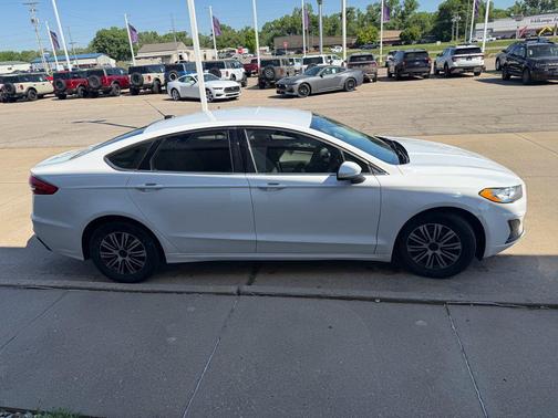 OXFORD WHITE 2019 Ford Fusion S