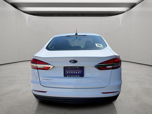OXFORD WHITE 2019 Ford Fusion S