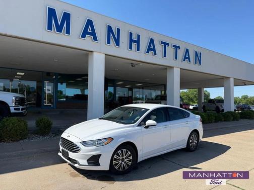 OXFORD WHITE 2019 Ford Fusion S