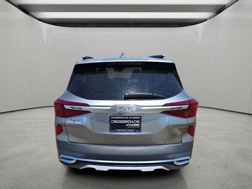 Steel Gray 2023 Kia Seltos EX