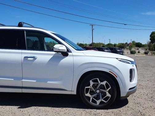 Hyper White 2022 Hyundai PALISADE Calligraphy