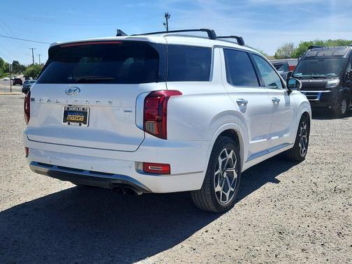 Hyper White 2022 Hyundai PALISADE Calligraphy