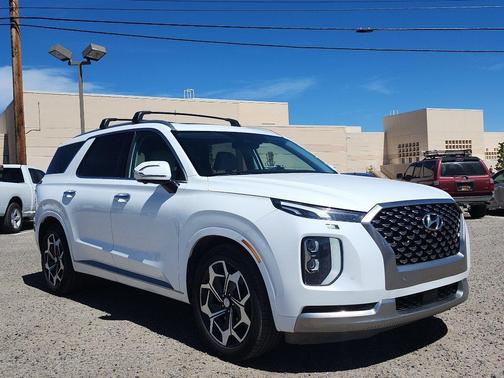 Hyper White 2022 Hyundai PALISADE Calligraphy