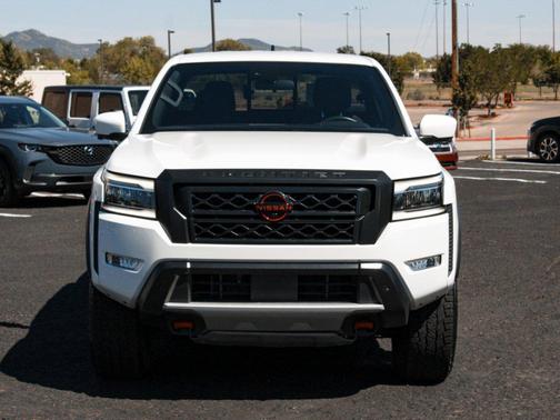 Glacier White 2023 Nissan Frontier PRO-4X