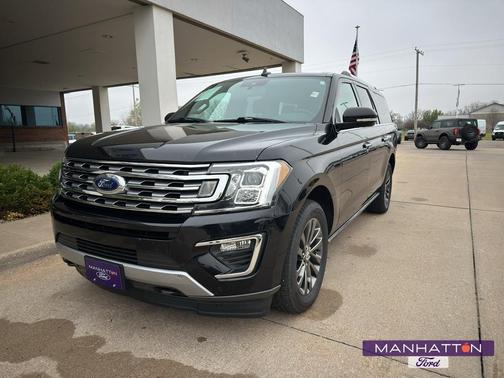 AGATE BLACK METALLIC 2020 Ford Expedition Max Limited