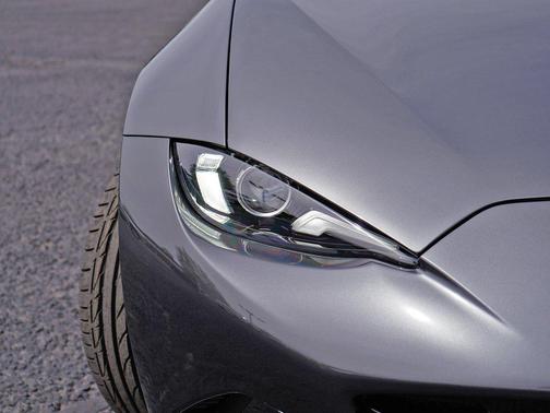 Machine Gray Metallic 2026 Mazda MX-5 Miata RF Grand Touring
