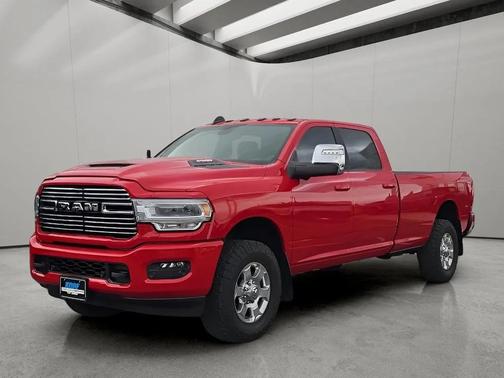 Flame Red Clearcoat 2023 RAM 2500 Laramie Crew Cab 4x4 8' Box