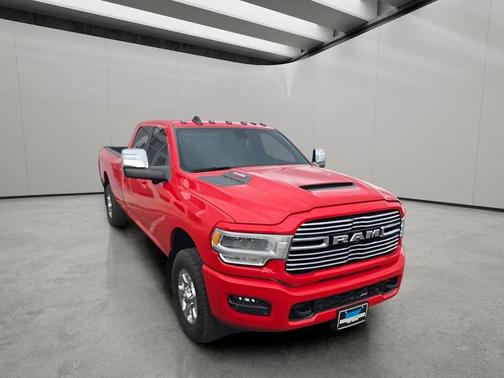 Flame Red Clearcoat 2023 RAM 2500 Laramie Crew Cab 4x4 8' Box