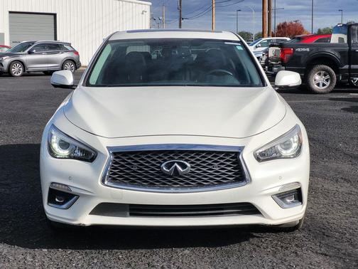 Majestic White 2023 INFINITI Q50 3.0t LUXE