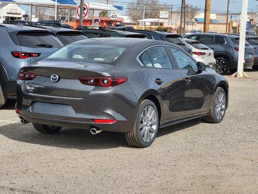 Machine Gray Metallic 2026 Mazda Mazda3 FWD w/Preferred Package