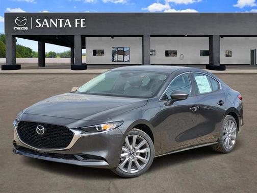 Machine Gray Metallic 2026 Mazda Mazda3 FWD w/Preferred Package