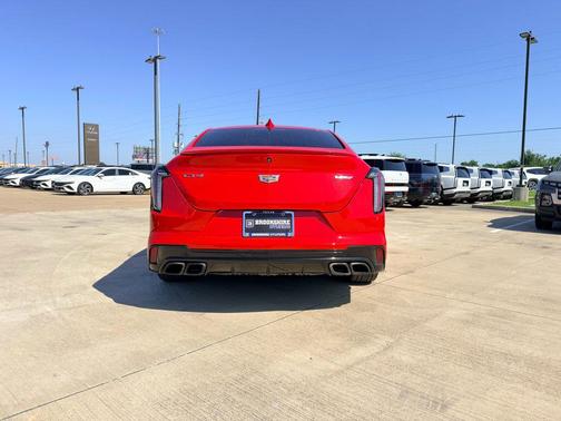 Velocity Red 2021 Cadillac CT4 V-Series