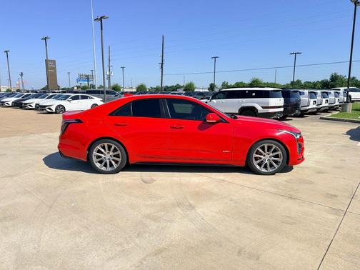 Velocity Red 2021 Cadillac CT4 V-Series