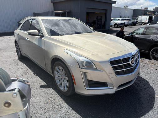 Silver Coast Metallic 2014 Cadillac CTS 2.0L Turbo Luxury