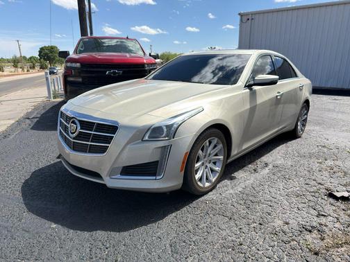 Silver Coast Metallic 2014 Cadillac CTS 2.0L Turbo Luxury