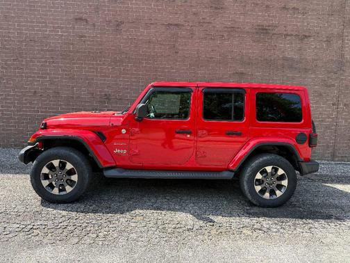 Firecracker Red 2020 Jeep Wrangler Unlimited Sahara