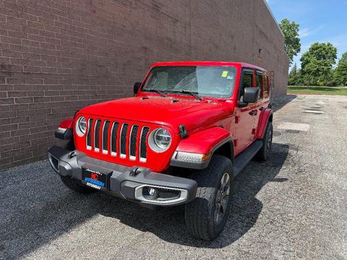 Firecracker Red 2020 Jeep Wrangler Unlimited Sahara