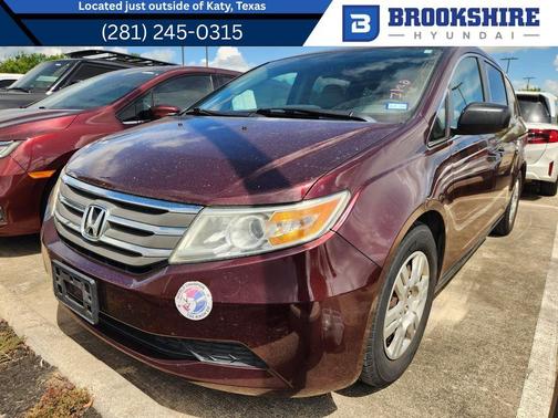 Maroon 2013 Honda Odyssey LX