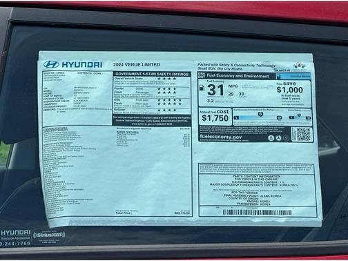 2024 Hyundai VENUE Limited