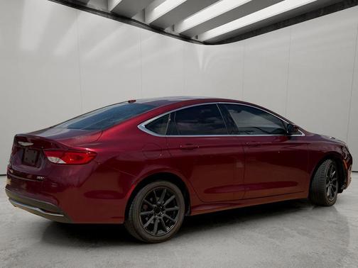 Red 2015 Chrysler 200 Limited