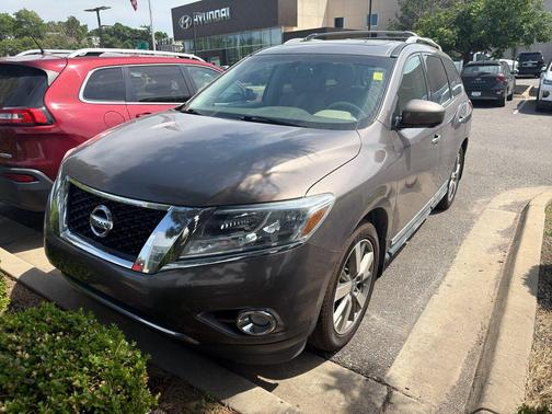 Mocha Stone 2014 Nissan Pathfinder Platinum