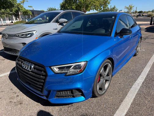 Blue 2019 Audi S3 2.0T Premium Plus