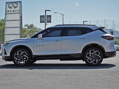 Silver Ice Metallic 2021 Chevrolet Blazer RS