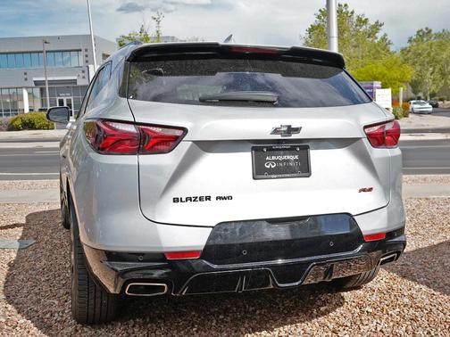 Silver Ice Metallic 2021 Chevrolet Blazer RS