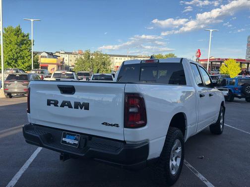 Bright White Clearcoat 2025 RAM 1500 Tradesman