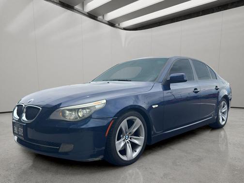 Blue 2008 BMW 528 528i