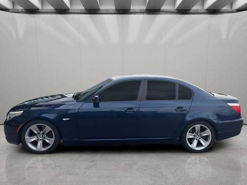 Blue 2008 BMW 528 528i